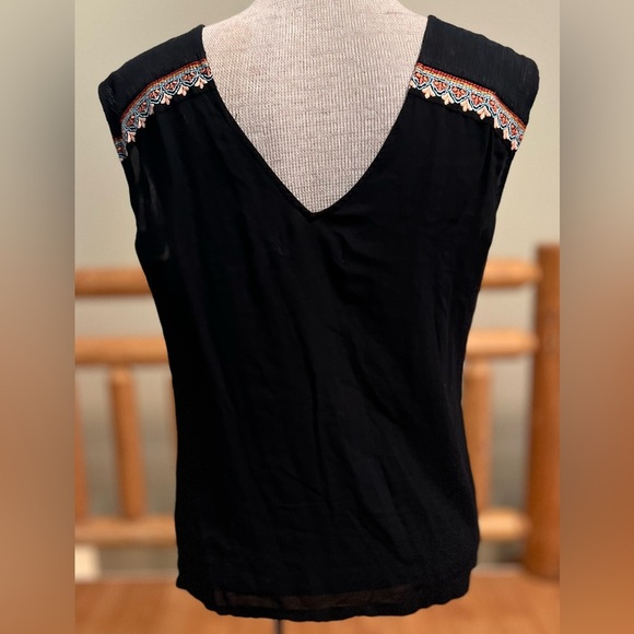 Idyllwind by Miranda Lambert Embroidered Boho Tank Top | Size S - Picture 5 of 8